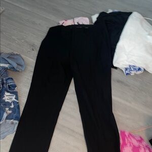 jf j.ferrar Black Straight Leg Pants